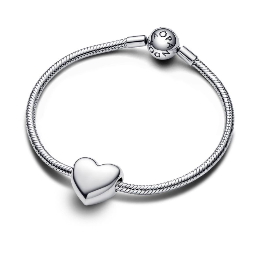 Pandora Be Love Engravable Large Heart Charm - Image 6