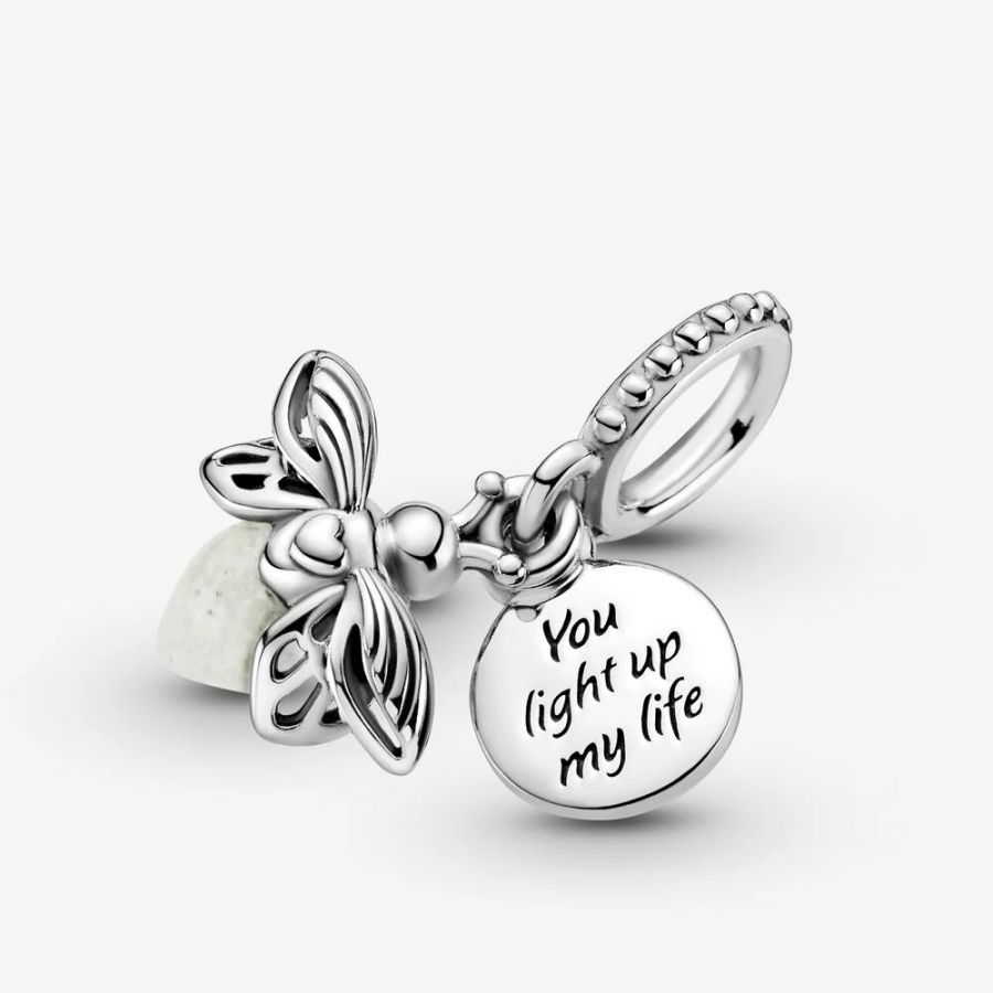 Pandora Glow-in-the-dark Firefly Dangle Charm - Image 4
