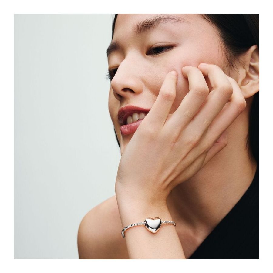 Pandora Be Love Engravable Large Heart Charm - Image 3