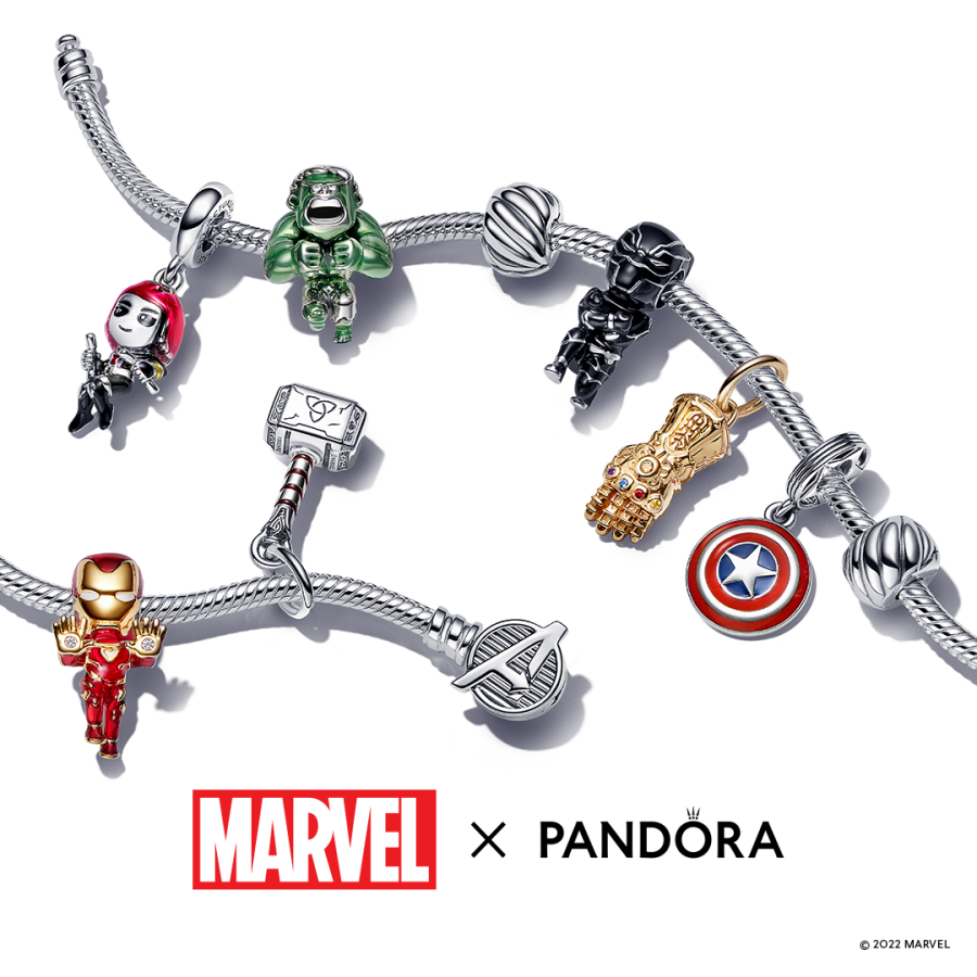 Pandora Spider-Man Mask Clasp Bangle - Image 7