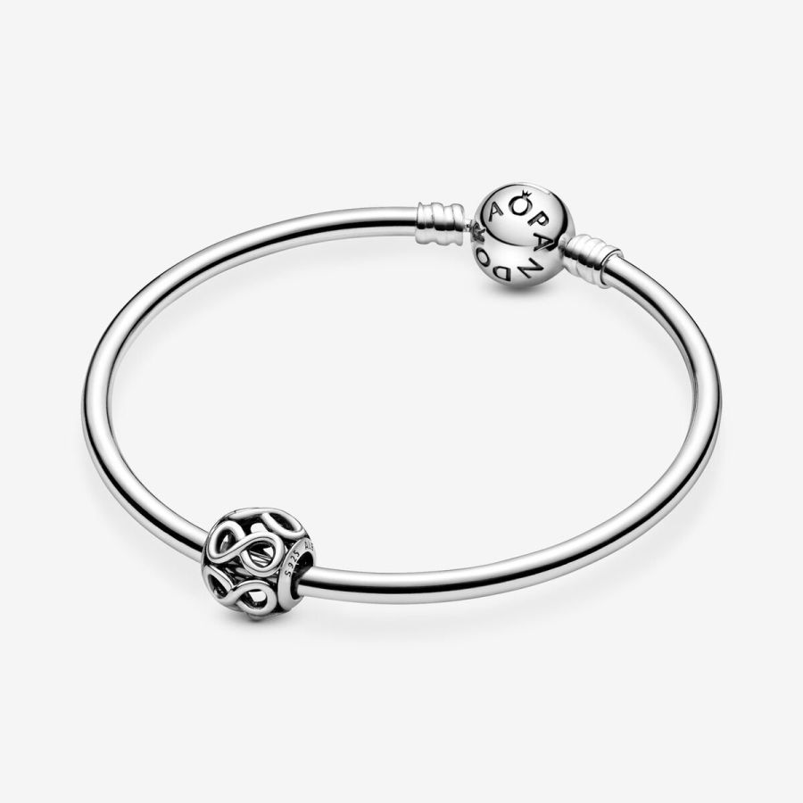 Pandora Openwork Infinity Charm - Image 8