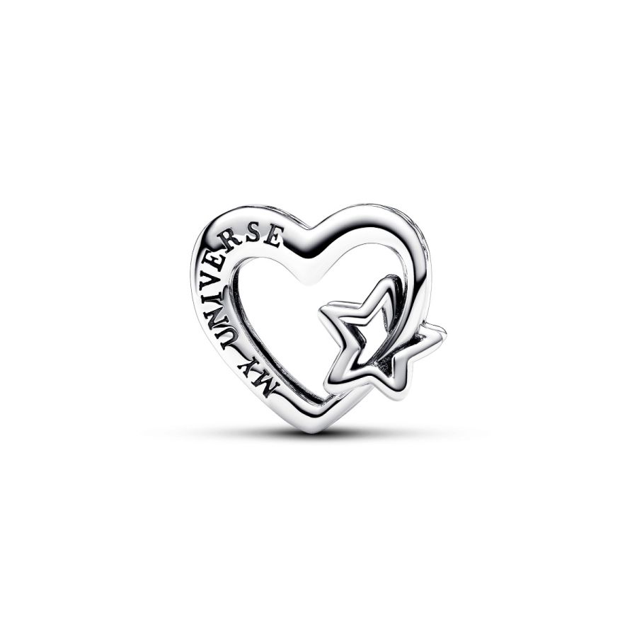 Pandora Openwork Family Heart & Star Charm - Image 4
