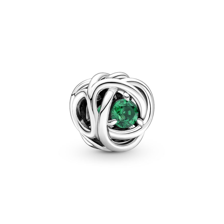 Pandora May Green Eternity Circle Charm