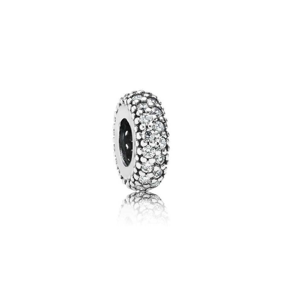 Pandora Clear Sparkle Spacer Charm
