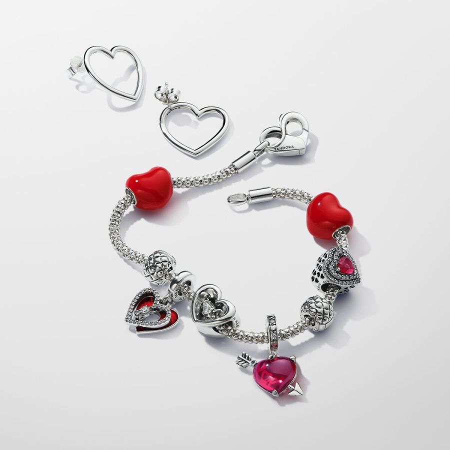 Pandora Color-Changing Hidden Message Heart Charm - Image 7