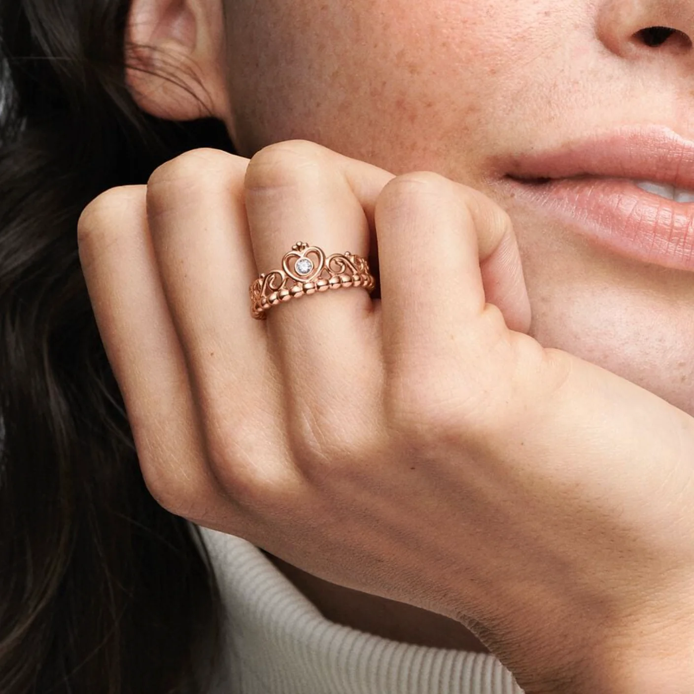 Pandora Princess Tiara Crown Ring - Image 4