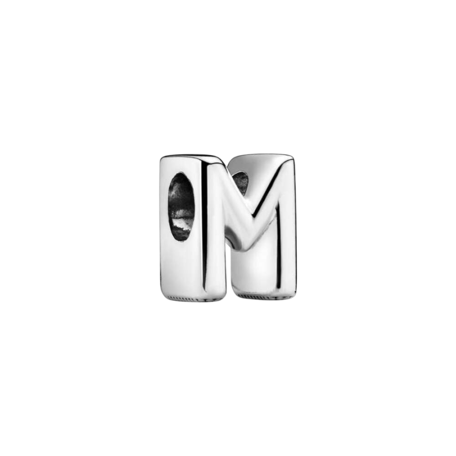 Pandora Letter M Alphabet Charm