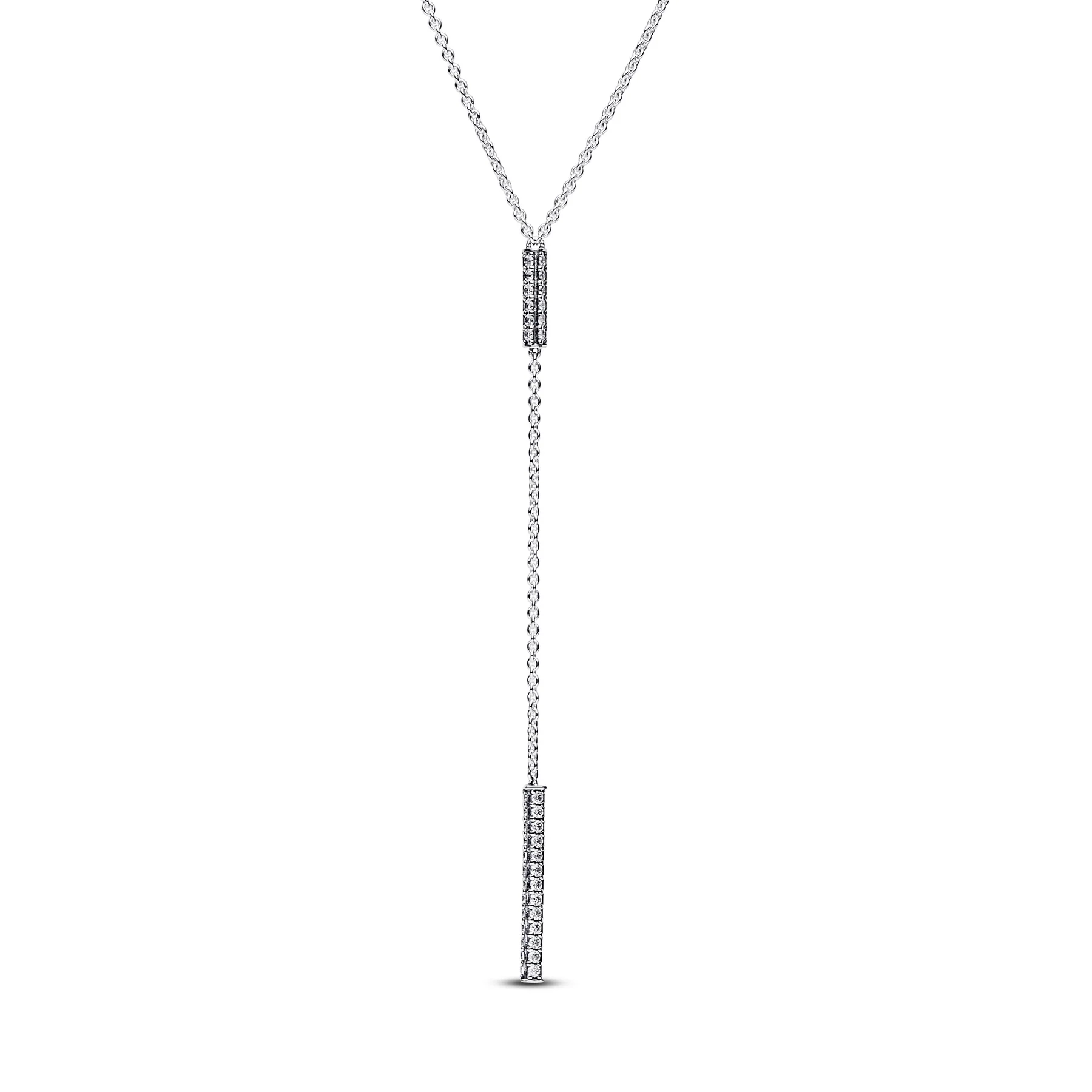 Pandora Pavé Prism Drop Necklace