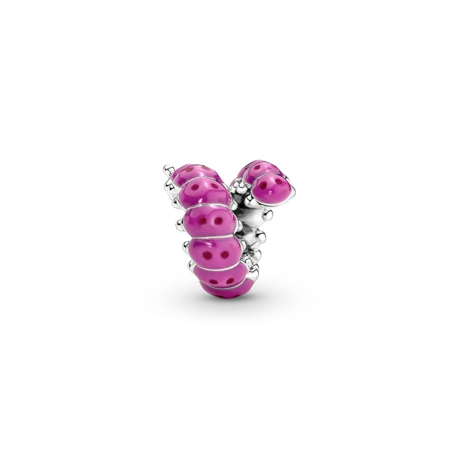 Pandora Cute Curled Caterpillar Charm