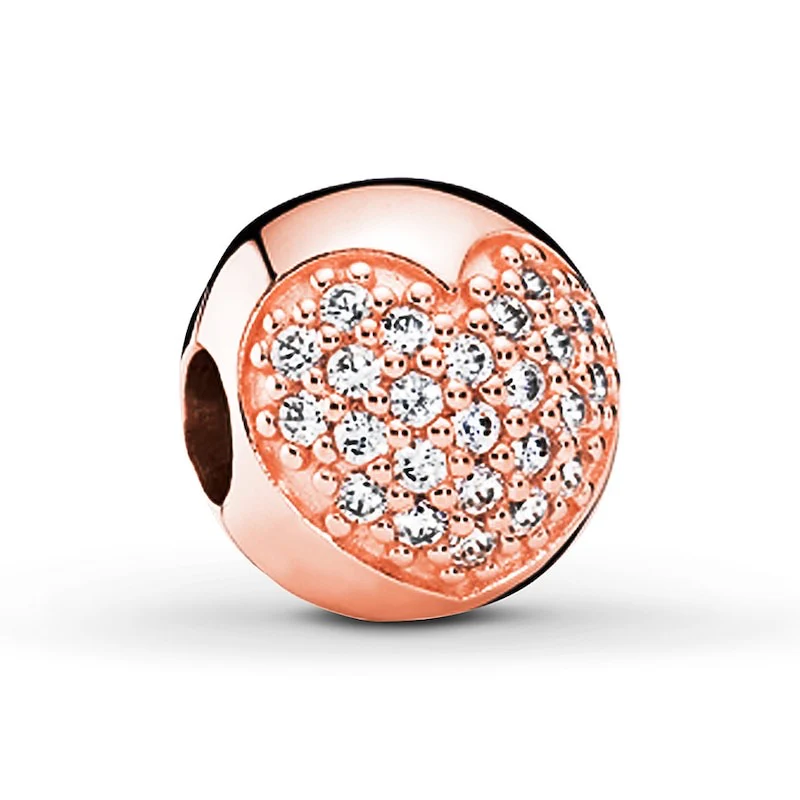 Pandora Love of My Life Rose Clip
