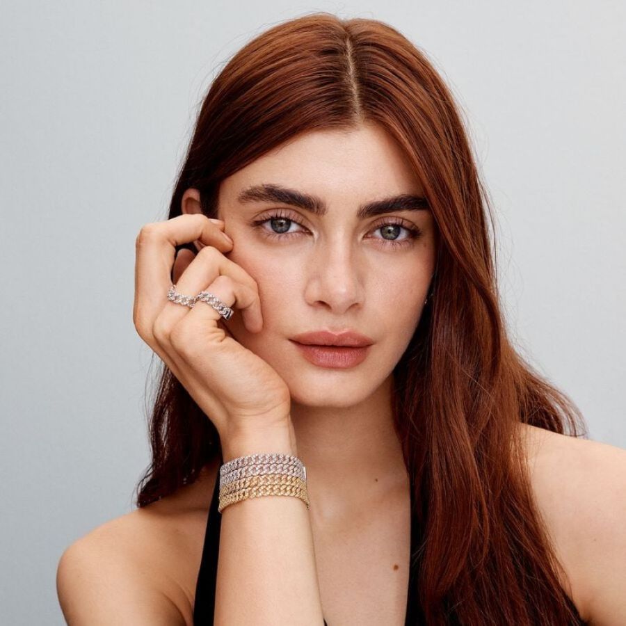 Pandora Pavé Cuban Chain Ring - Image 3