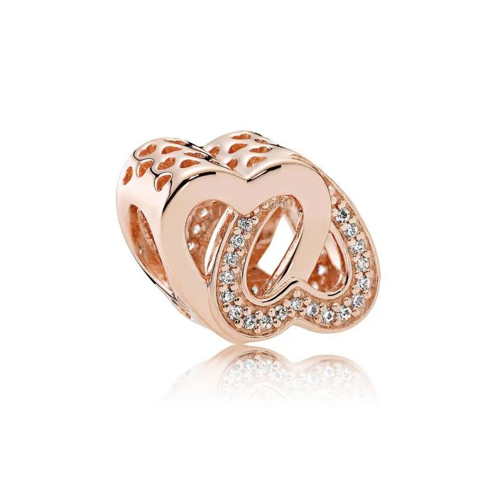 Pandora Entwined Love Rose Charm