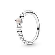 Pandora Misty Rose Beaded Crystal Ring