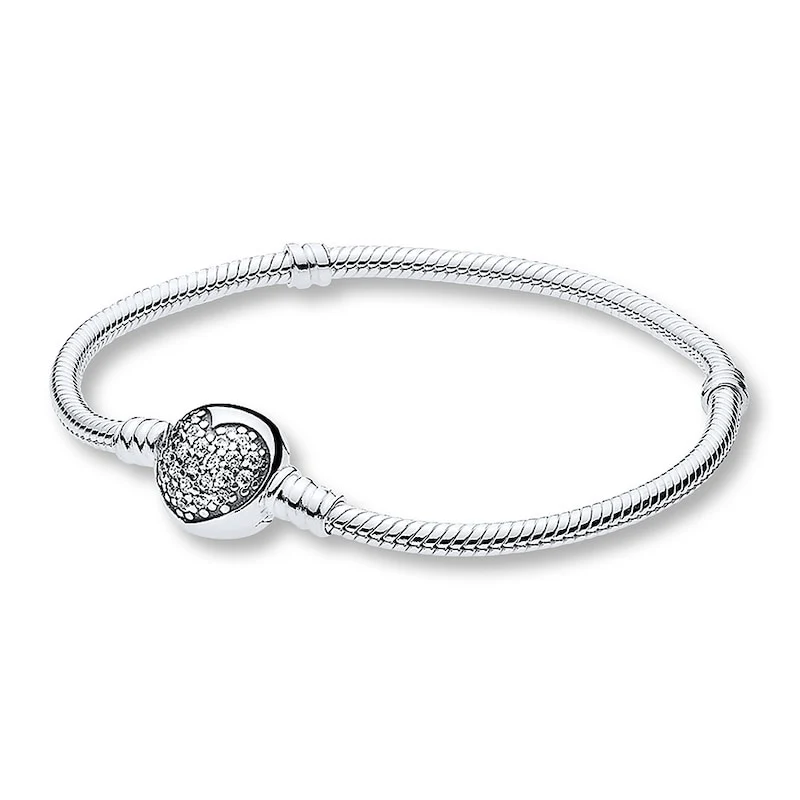 Pandora Sparkling Heart Bracelet