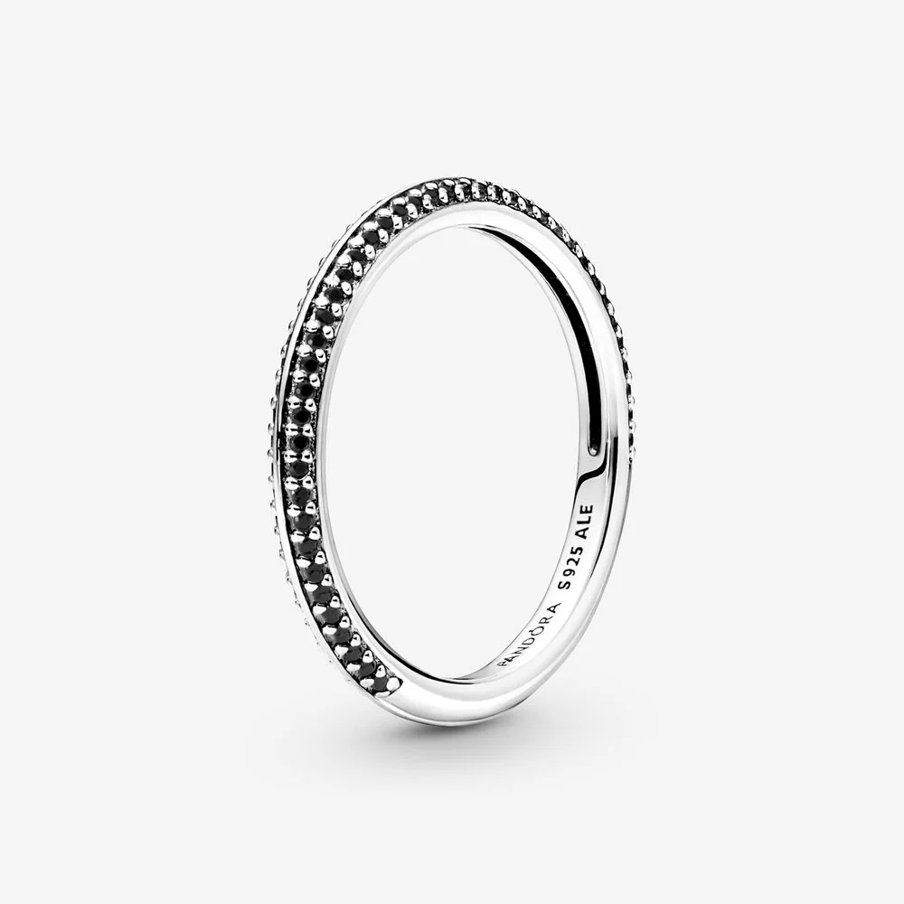Pandora | Pave Ring Black Crystal