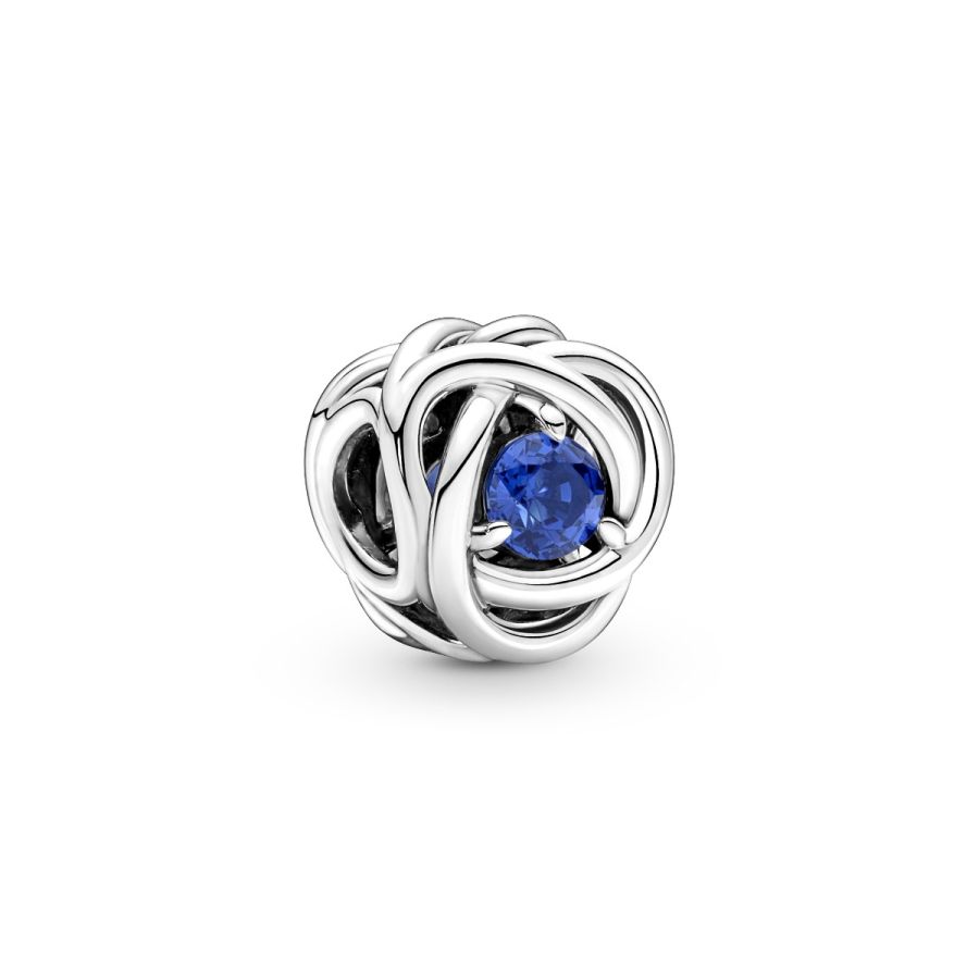 Pandora September Blue Eternity Circle Charm