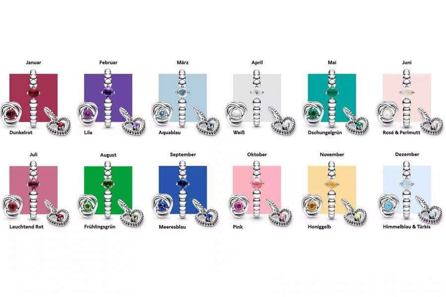 Pandora November Honey Eternity Circle Charm - Image 4