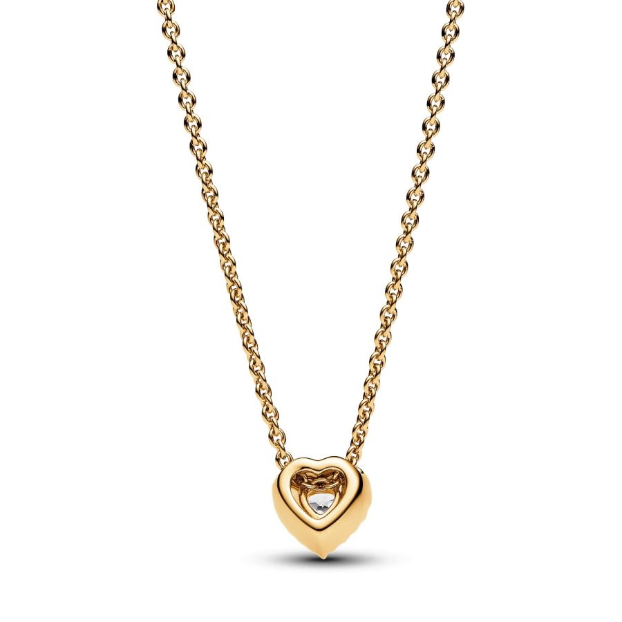 Pandora Sparkling Heart Collier Necklace - Image 4