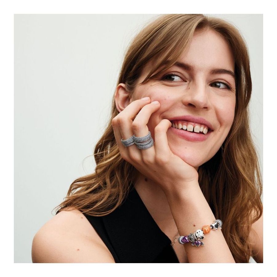 Pandora Glow-in-the-dark Boo Ghost Charm - Image 3