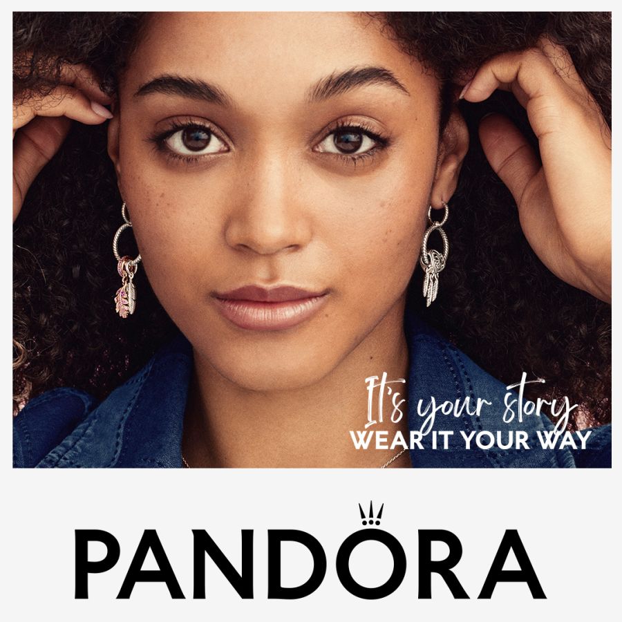 Pandora Sparkling Heart Halo Pendant Collier Necklace - Image 7