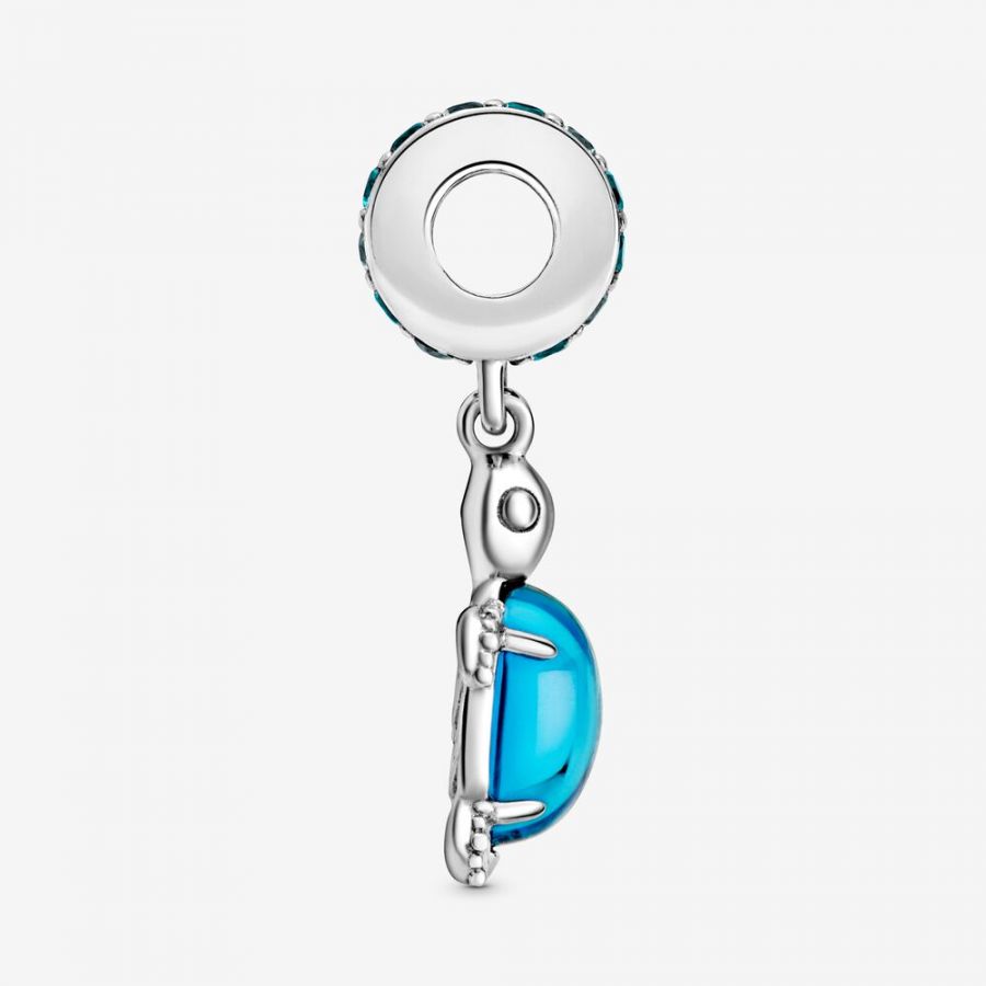 Pandora Murano Glass Sea Turtle Dangle Charm - Image 4