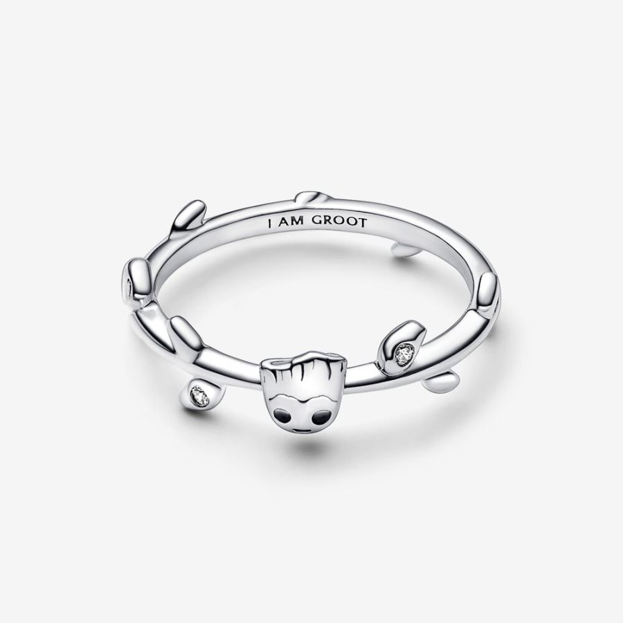 Pandora Guardians of the Galaxy Groot Leaf Ring - Image 5