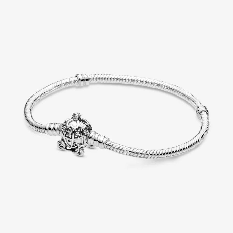 Pandora Cinderella Pumpkin Coach Clasp Bracelet