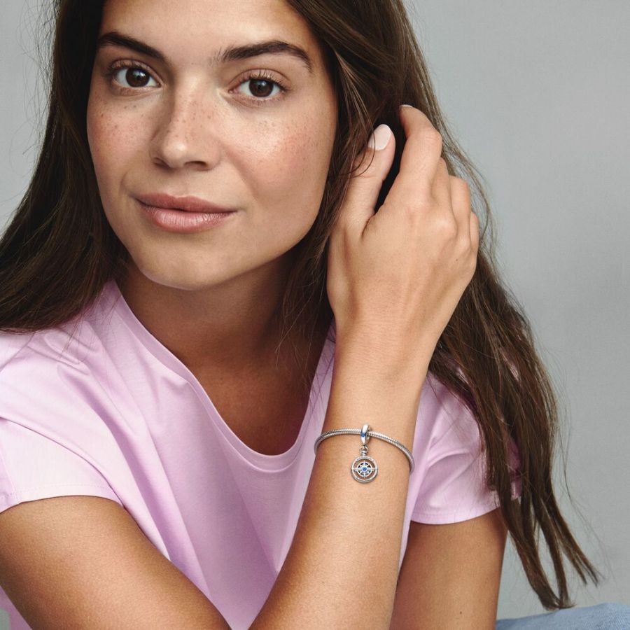 Pandora Spinning Compass Dangle Charm - Image 3