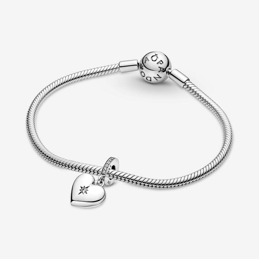 Pandora Openable Heart Locket Dangle Charm - Image 4