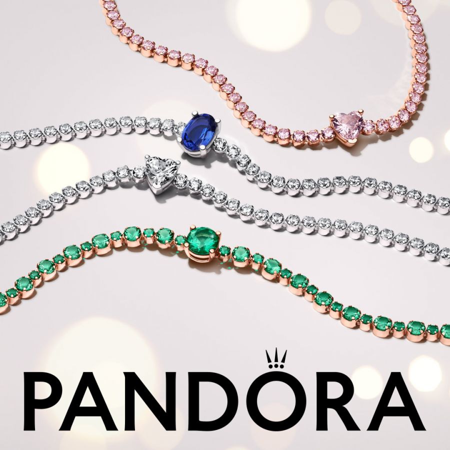 Pandora Sparkling Pavé Tennis Bracelet - Image 8