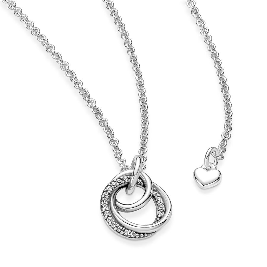 Pandora Family Always Encircled Pendant Necklace - Image 6