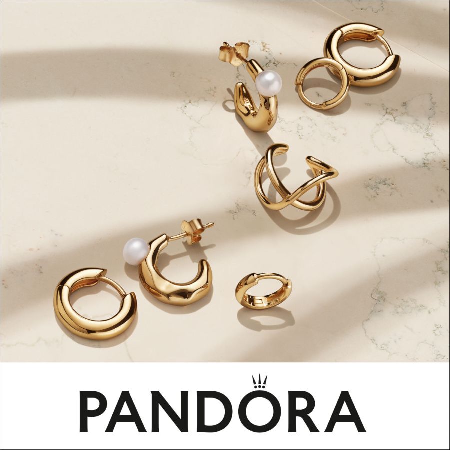 Pandora Linked Hearts Collier Necklace - Image 5