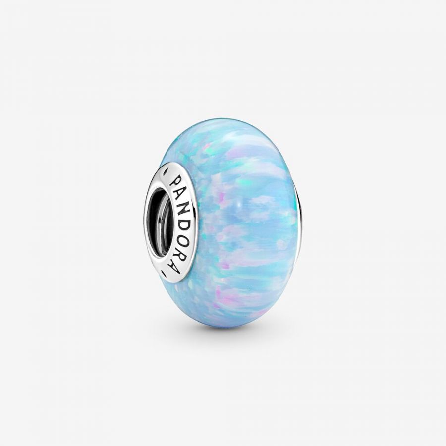 Pandora Opalescent Ocean Blue Bead