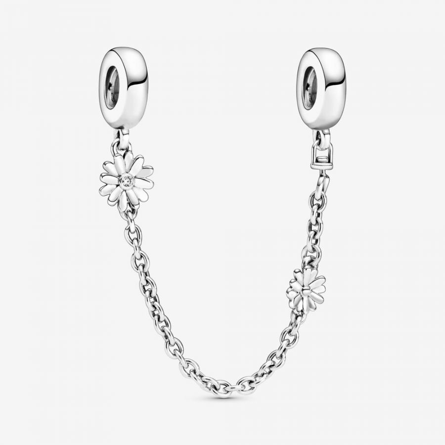 Pandora Daisy Flower Safety Chain
