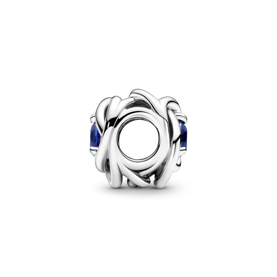 Pandora September Blue Eternity Circle Charm - Image 7