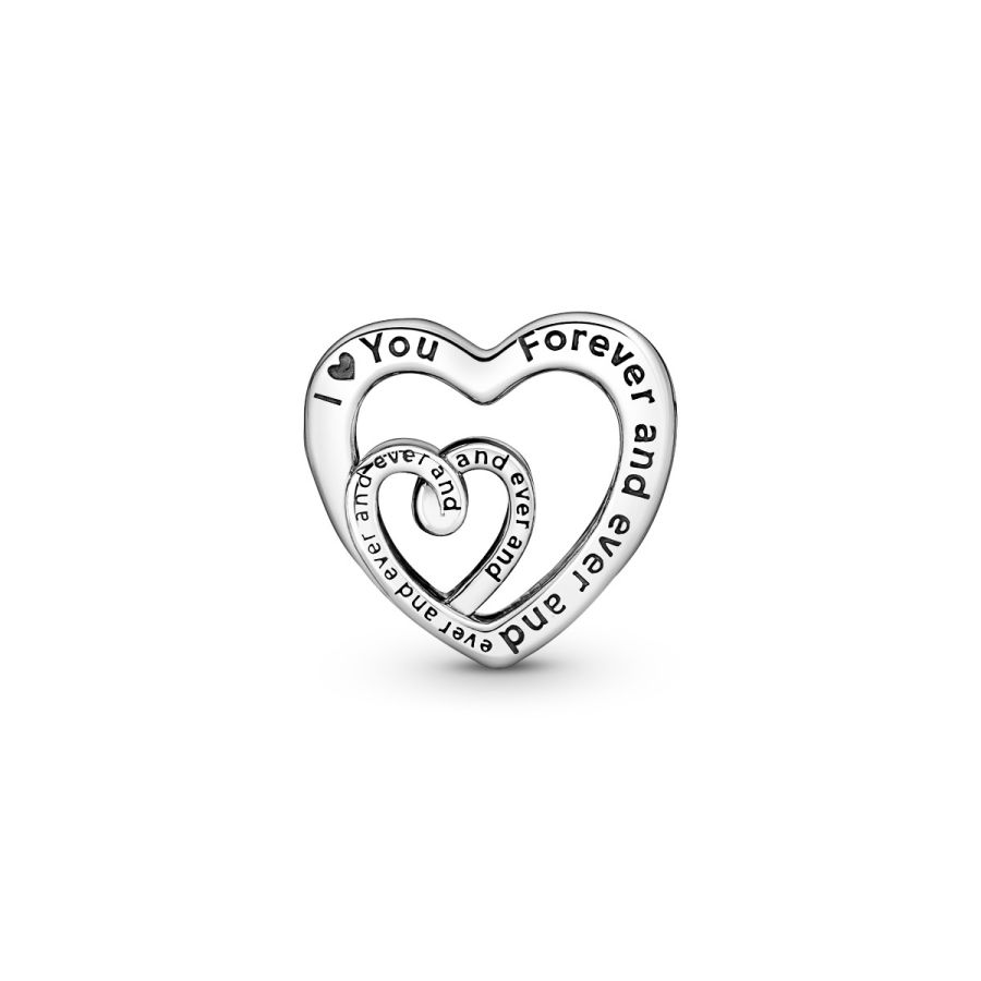 Pandora Entwined Infinite Hearts Charm - Image 4