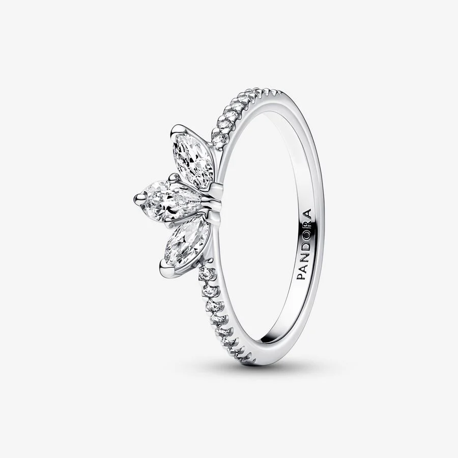 Pandora Sparkling Herbarium Cluster Ring - Image 3