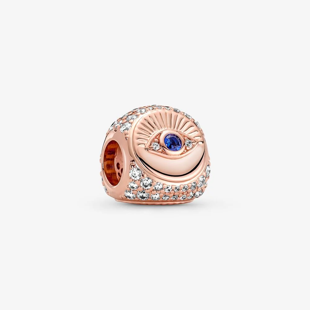 Pandora Hamsa Eye & Feather Charm
